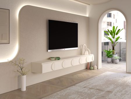 Ono wall-mounted TV unit