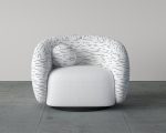 1 SEATER (DT PLUSH DESIGN CHENILLE & BOUCLE FUSION COLOR 06 A) 1