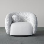 1 SEATER (DT PLUSH DESIGN CHENILLE & BOUCLE FUSION COLOR 10 A) 1