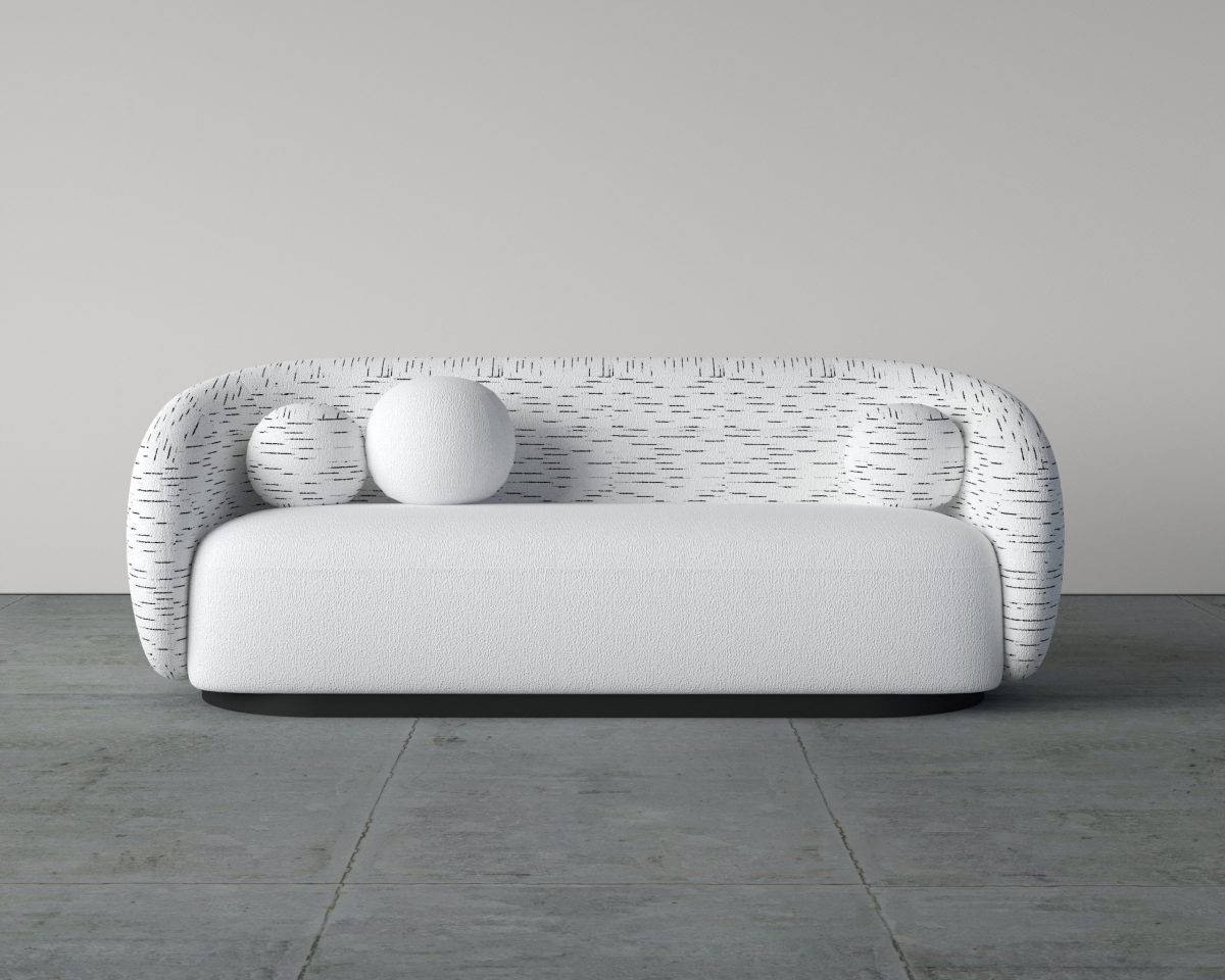 2 SEATER (DT PLUSH DESIGN CHENILLE & BOUCLE FUSION COLOR 06 A) 1