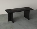 BLACK VENEER DESK (01)