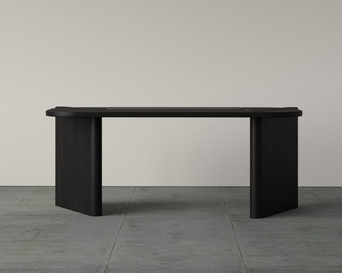 BLACK VENEER DESK (04)