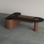 LATHER AND BLACK VENEER LEFT (01)