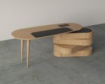 LIGHT VENEER DESK (01)