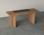 NATURAL VENEER DESK (01)