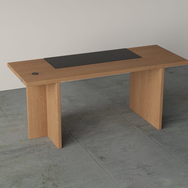 NATURAL VENEER DESK (01)