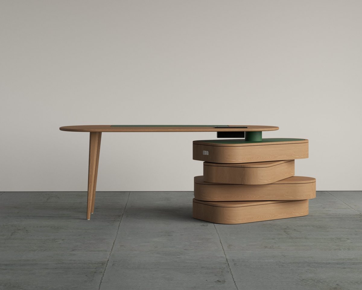 NATURAL VENEER DESK RIGHT (01)