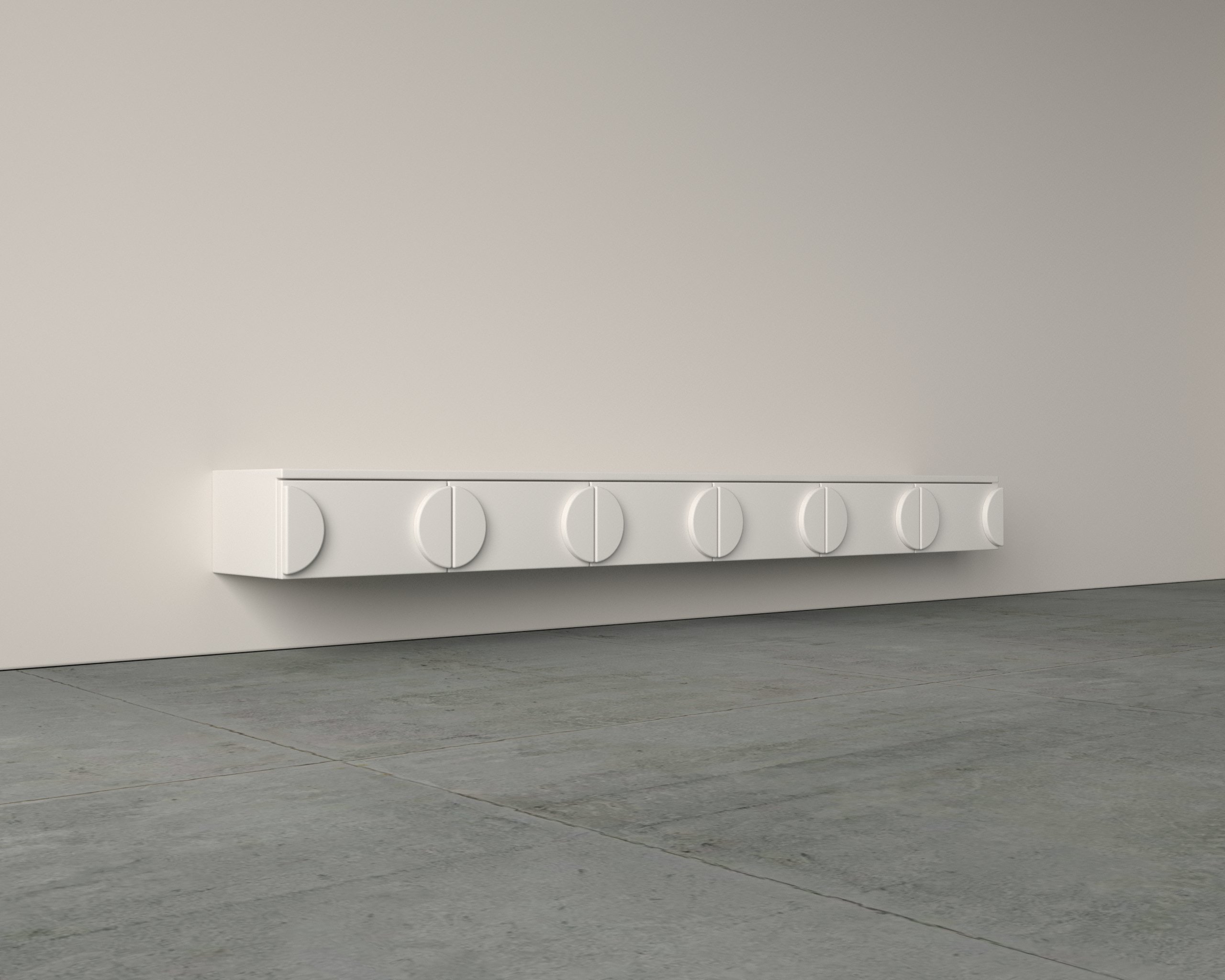 RAL 9003 Halo Wall - Image 1