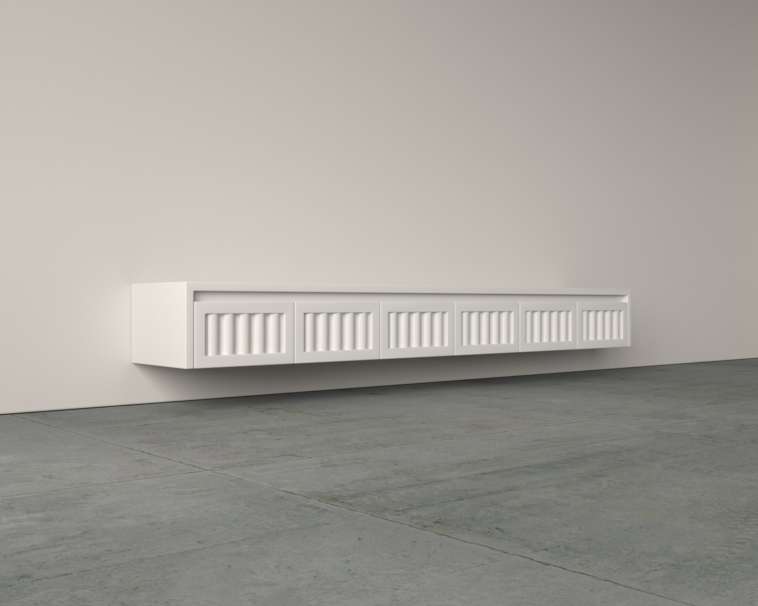 RAL 9003 RibLux Wall - Image 1