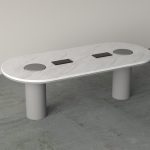 WHITE IBIZA MARBLE AND RAL 9006 (01)