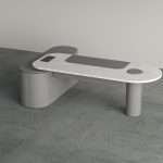 WHITE IBIZA MARBLE AND RAL 9006 LEFT (01)