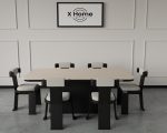 Dhruva Dining Set With Table / 6 Chairs
