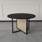 Willow Rattan table