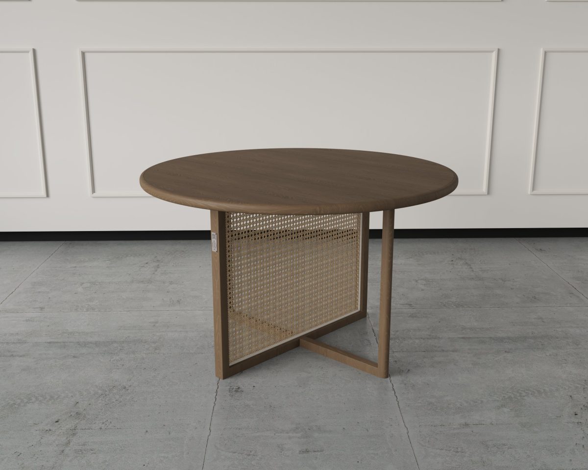Willow Rattan table - Image 4