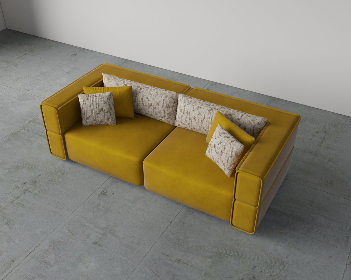 2 SEATER NC ( 1258 NO11 & CANNA COLOR NO 10 ) 1